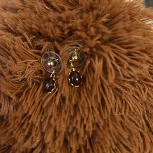 Brown and Gold earrings